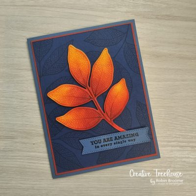 Changing Leaves (in blues and golds)