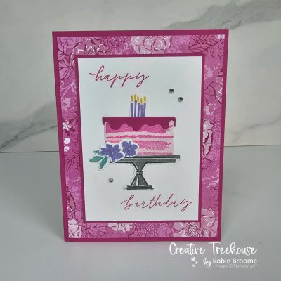 Cake Celebrations Birthday Card