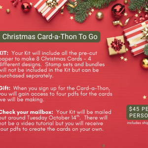 Christmas Card-a-thon To Go