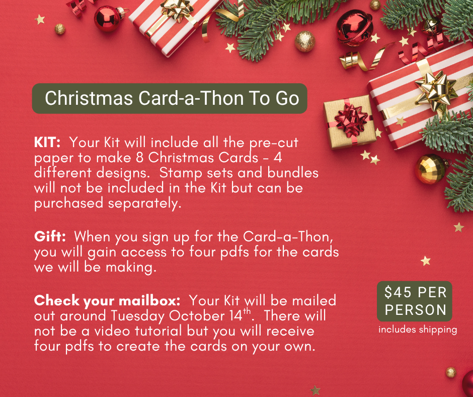 Christmas Card-a-thon To Go