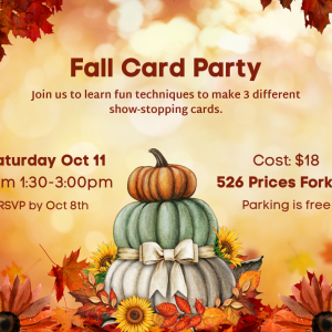 Fall Card Party