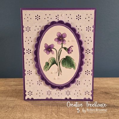 Violet All Occasion Card