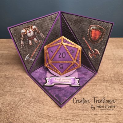 D & D Fun Fold Birthday Card
